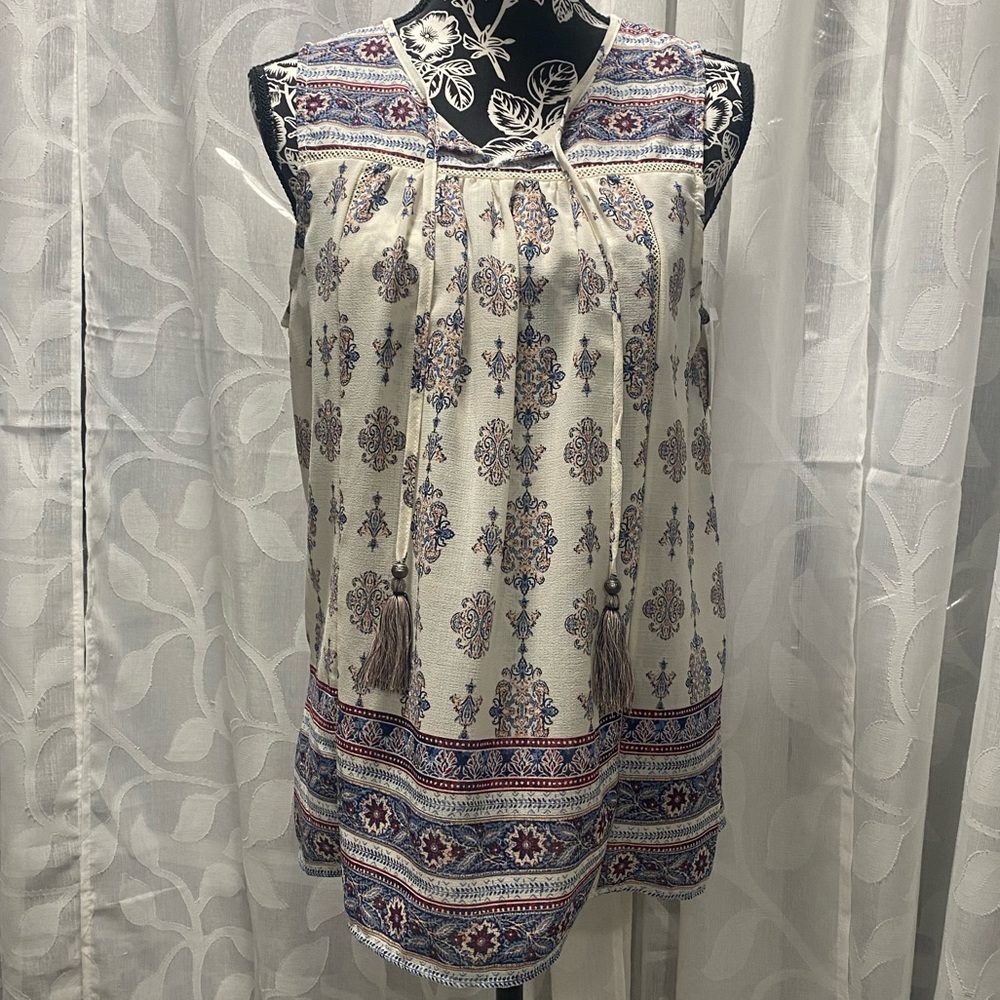 Knox Rose Sleeveless Blouse L